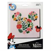 No Count Cross Stitch Kit - Minnie's Garden 25 x 25cm